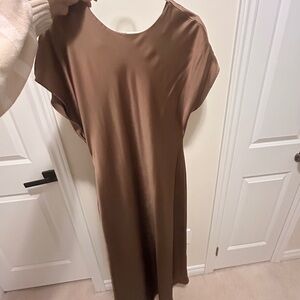 Elegant Brown Dress
